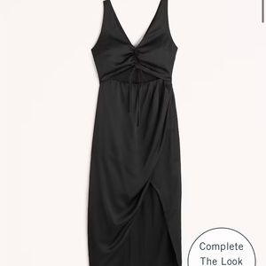Black cut out Abercrombie and Fitch dress